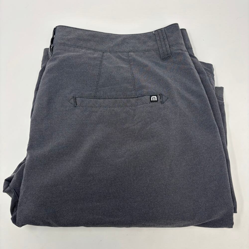 Travis Mathew Mens Sz36 Dark Gray Flat Front‎ Golf Shorts